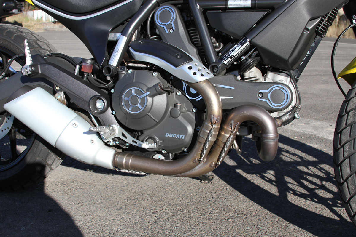 2015 Ducati Scrambler Icon powerplant