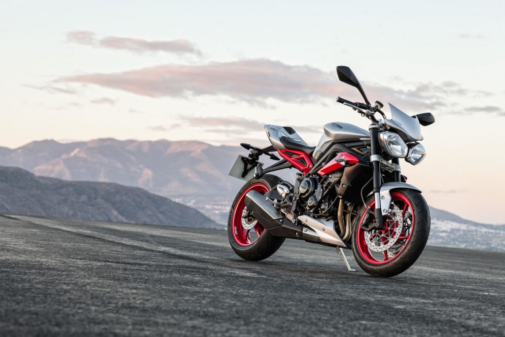 The Triumph Street Triple Rx 'Special Edition'.