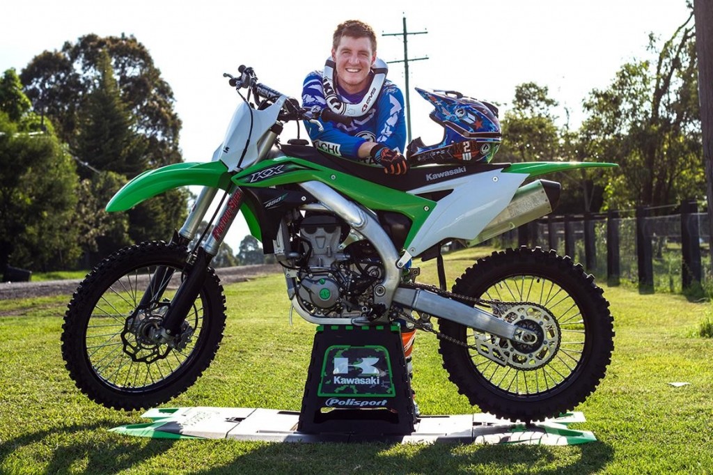 FMX Icon Lance Russell On-board Kawasaki KX450F in 2016