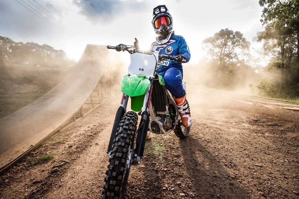 FMX Icon Lance Russell On-board Kawasaki KX450F in 2016 2