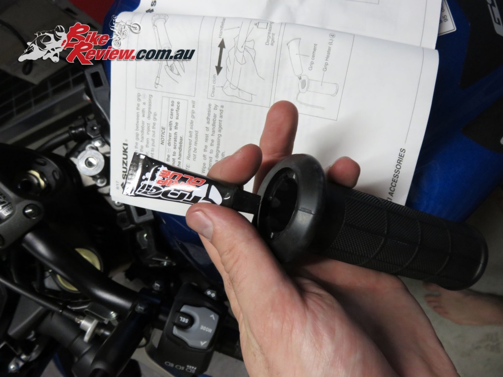 Bike Review Suzuki GSX-S1000 Heated Grips Install (15) copy