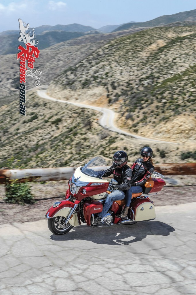 2016 Indian Motorcycles Roadmaster - red and cream