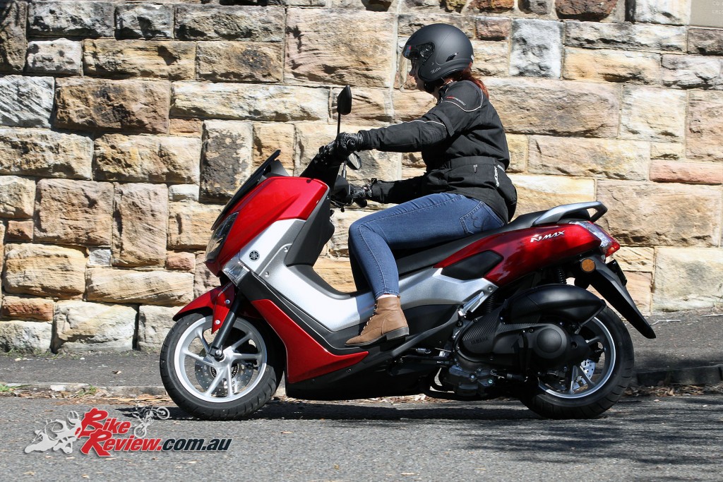 Yamaha NMAX 175 action shot- Bike Review