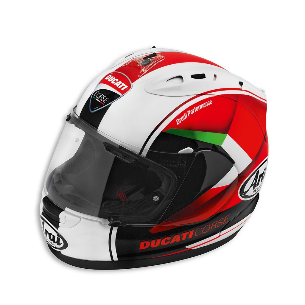 Ducati Arai Red Arrow Helmet