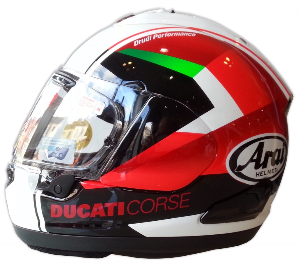 Ducati Arai Red Arrow Helmet 2