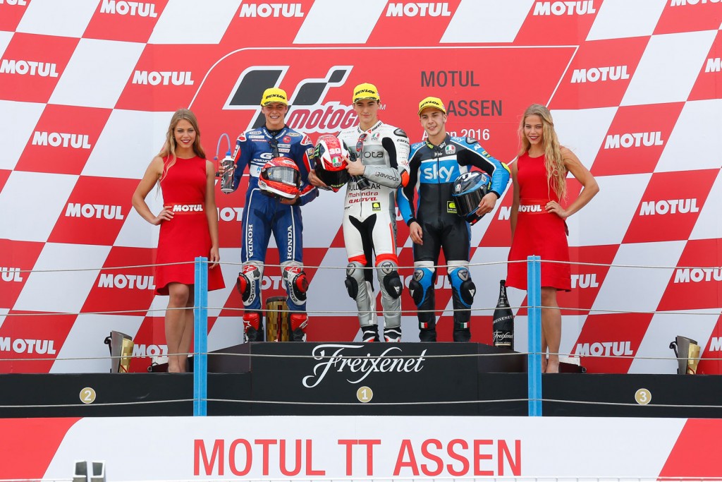 Millers first premier class win Moto3-3