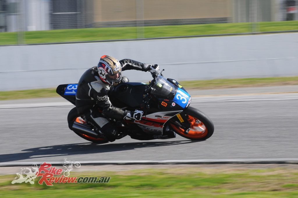 ROUND WINNER IN THE OVER 300CC DIVISION - RAY TSCHORN - Bike Review