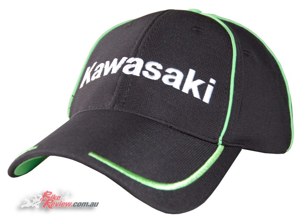 All New Kawasaki Curved Peak Cap 3