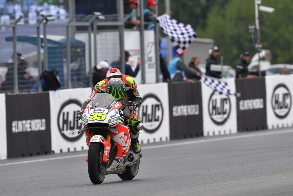 Crutchlow charges to make history