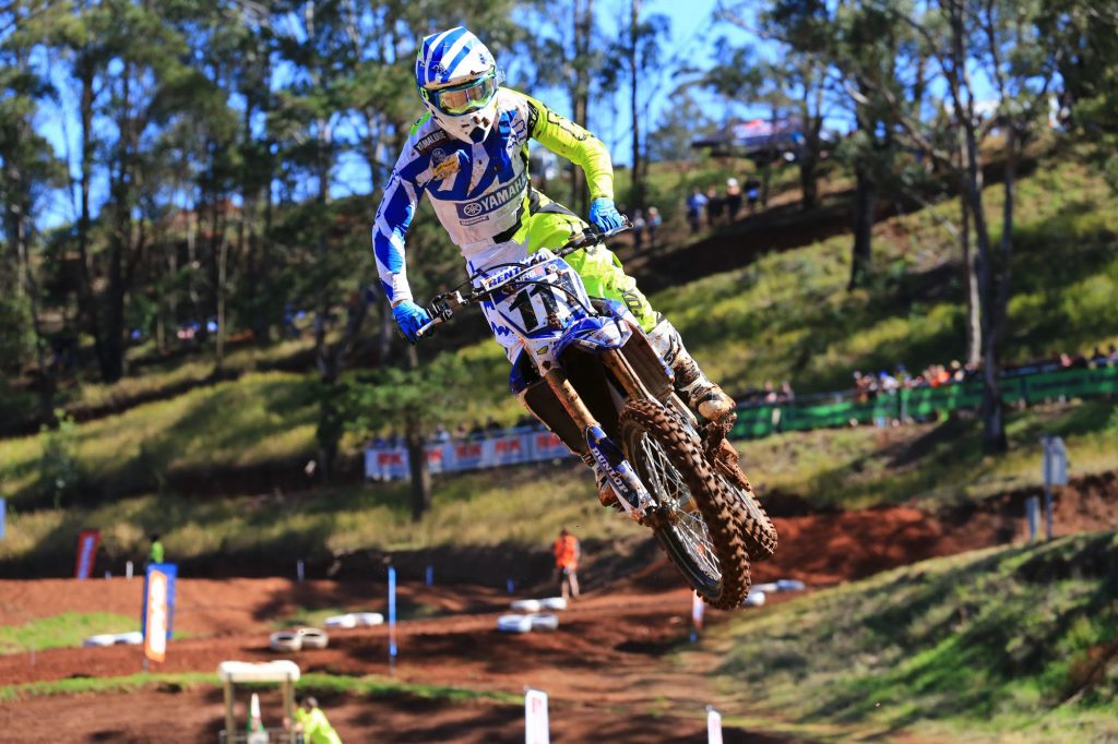 Dean Ferris won round nine of the MX Nats and the stage is set for a thrilling final round.
