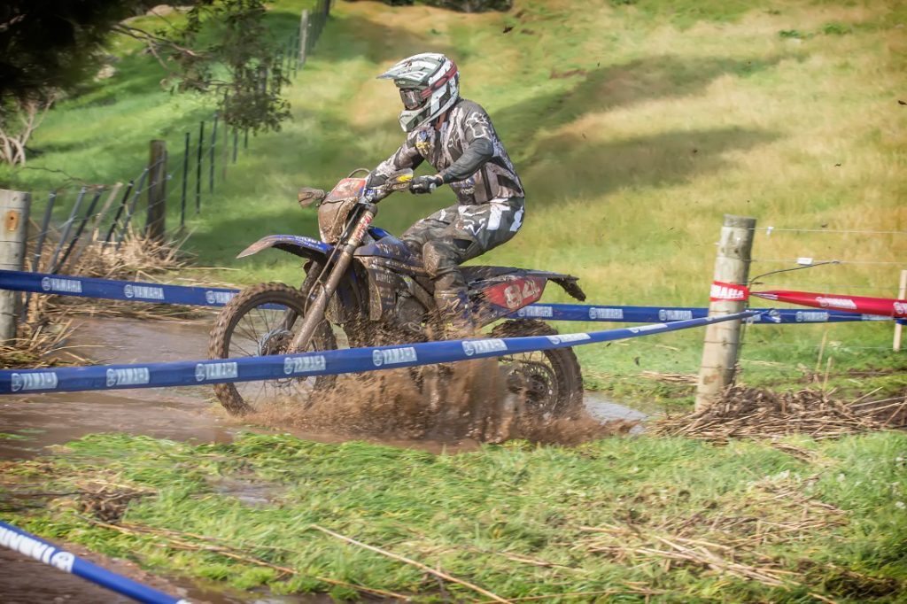 CDR Yamaha's Chris Hollis overcame atrocious conditions at the final two rounds of the Australian Off Road Championship to finish the prestigious two wheeled championship in third place outright on board his Yamaha WR450F.