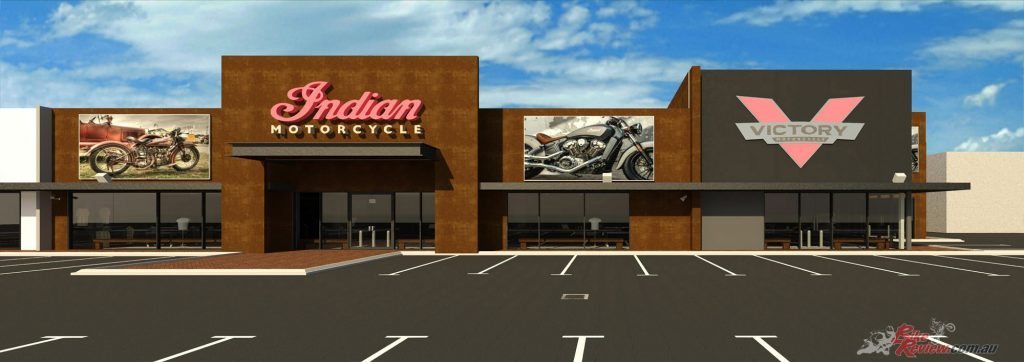 The new flagship store located at 1429 Albany Highway, Cannington, is one of the largest Indian and Victory Motorcycle Dealerships in the World and some 70 years since Armstrong Cycle and Motor Agency last represented the Indian brand over west.