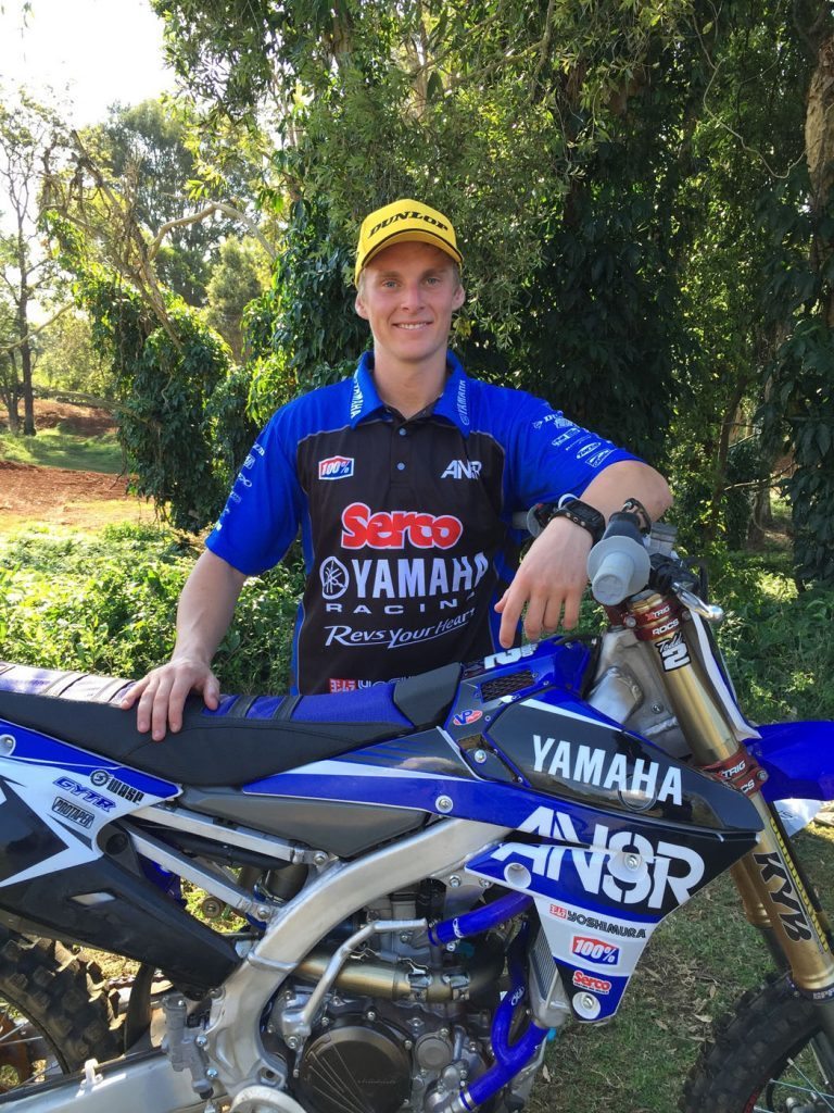 Jackson Richardson joins Serco Yamaha for the 2016 Supercross championship