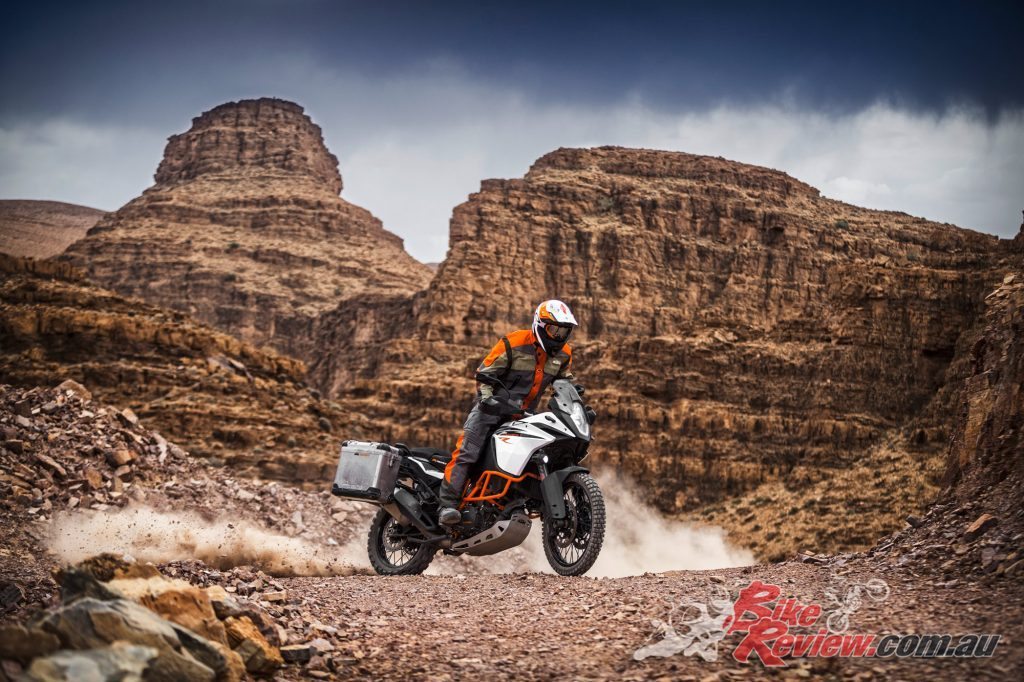2017 KTM 1090 Adventure R. Slipper clutch, multi-mode ABS and traction control as standard.