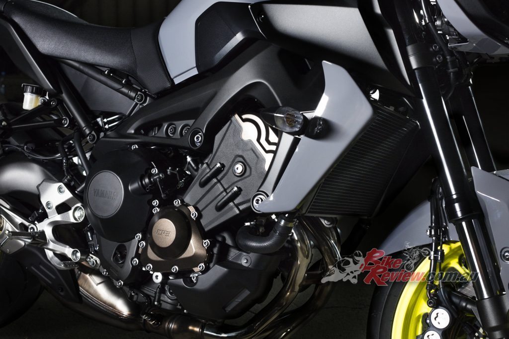 2017 Yamaha MT-09. Now featuring a slip and assist clutch as standard.