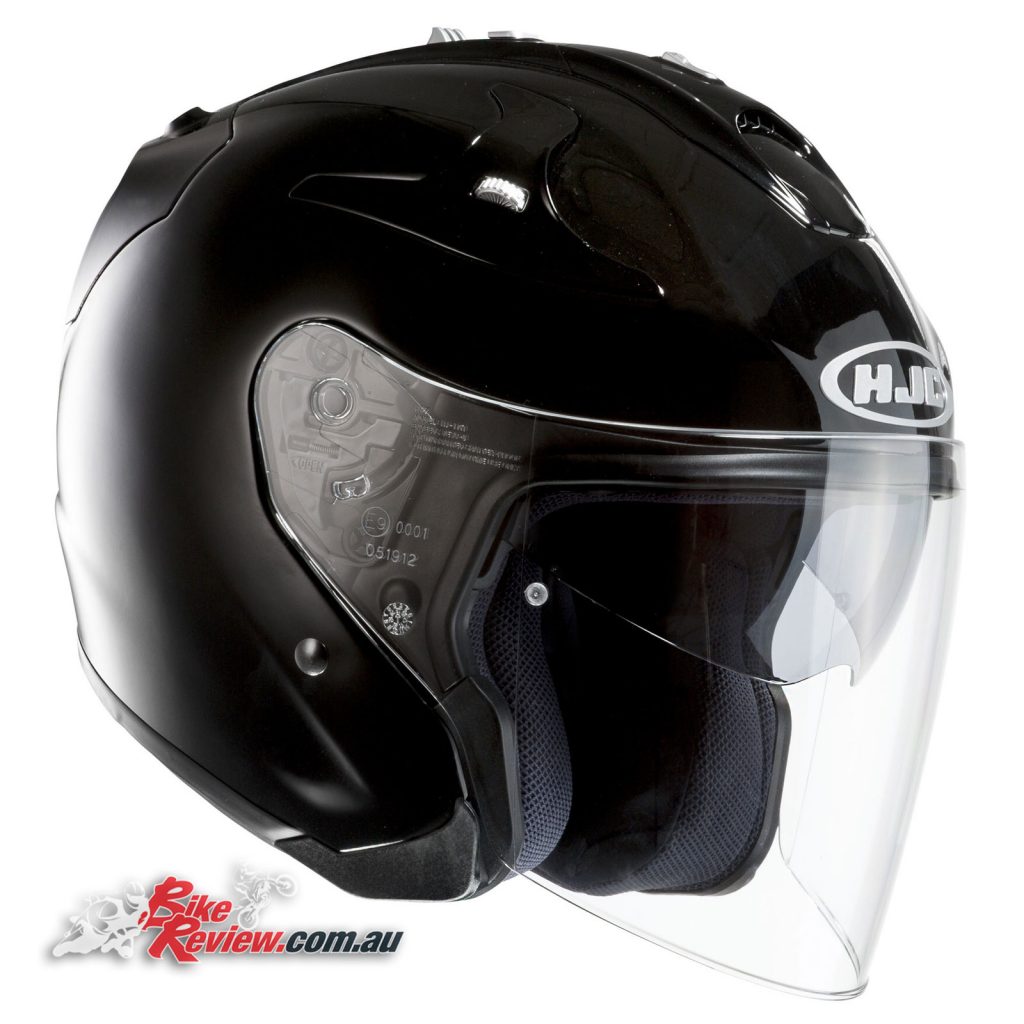 The HJC FG-Jet offers a great value open face helmet that looks and feels like a much more expensive item.