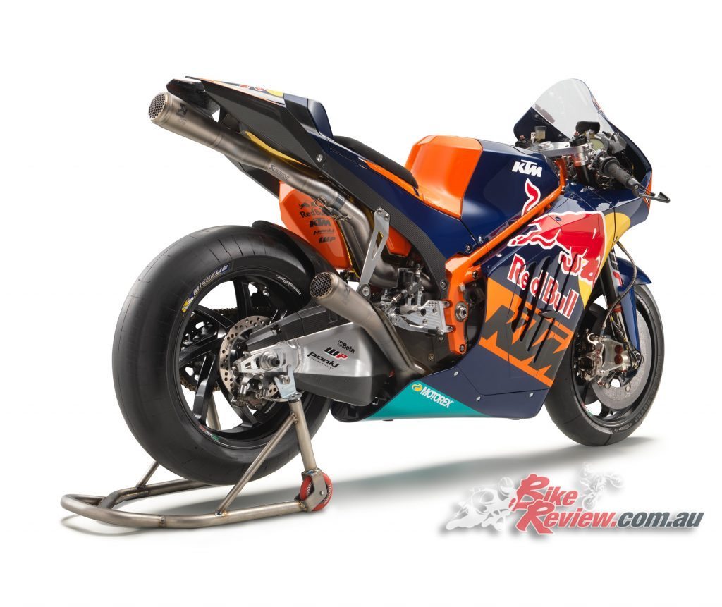 KTMs RC16 2017 MotoGP machine.