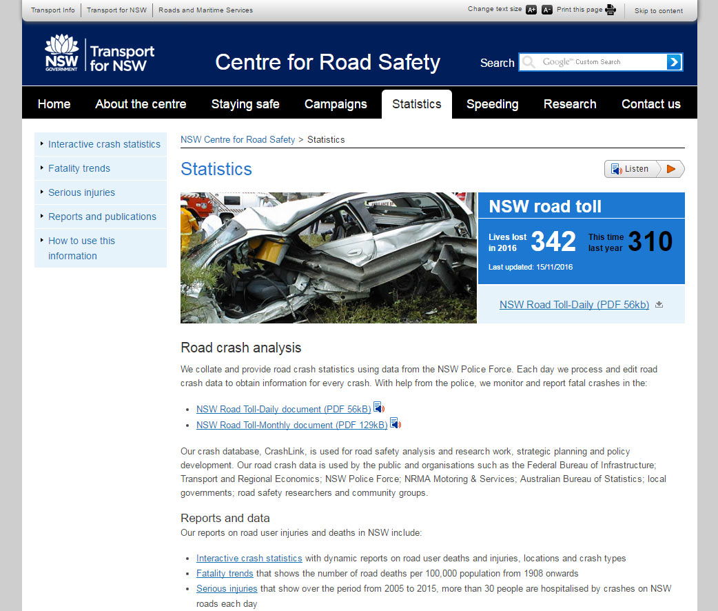 Centre for Road Safety