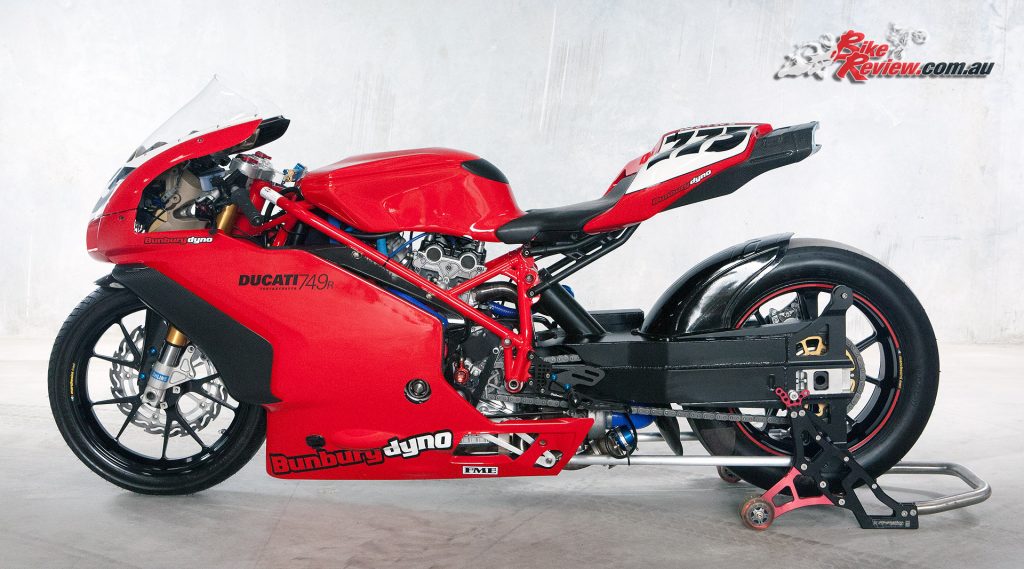 Custom Ducati 749 Turbo Dragster