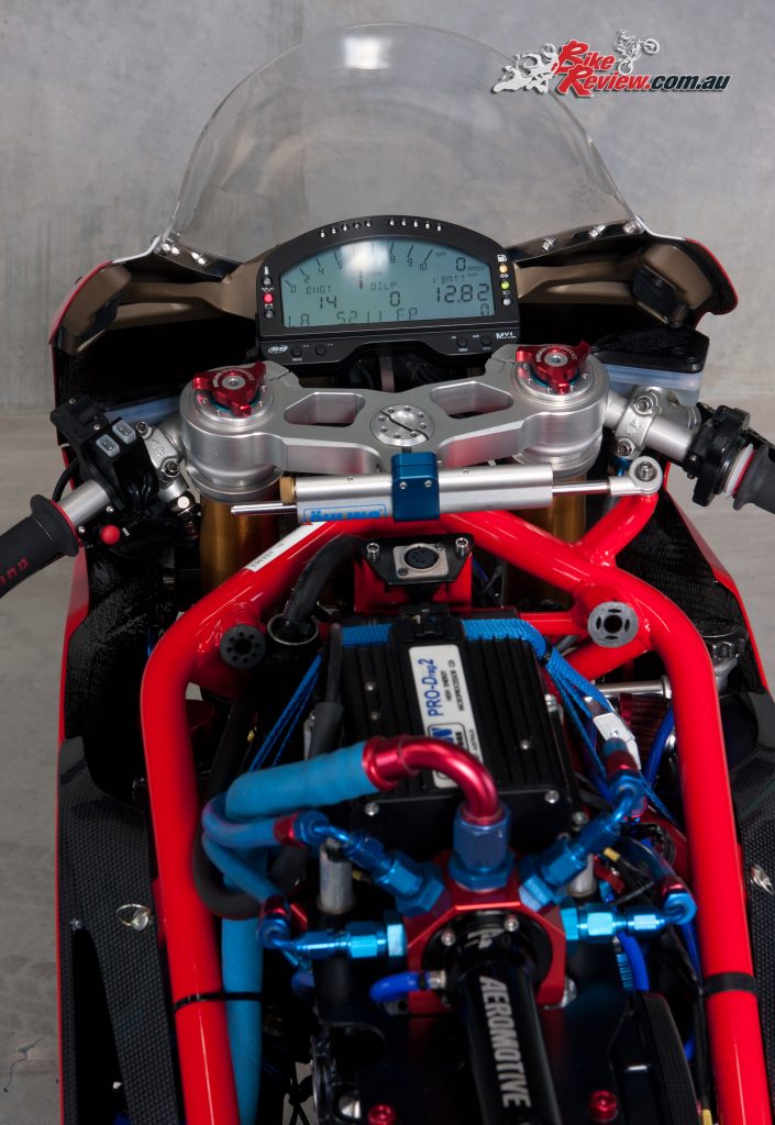 Custom Ducati 749 Turbo Dragster
