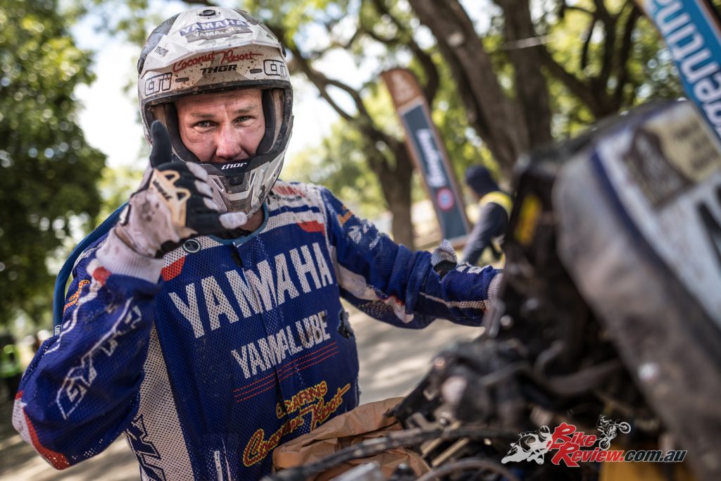 Aussie Rodney Faggotter competed on a Yamaha in the 2017 Dakar Rally. Image: Yamaha-Racing.com