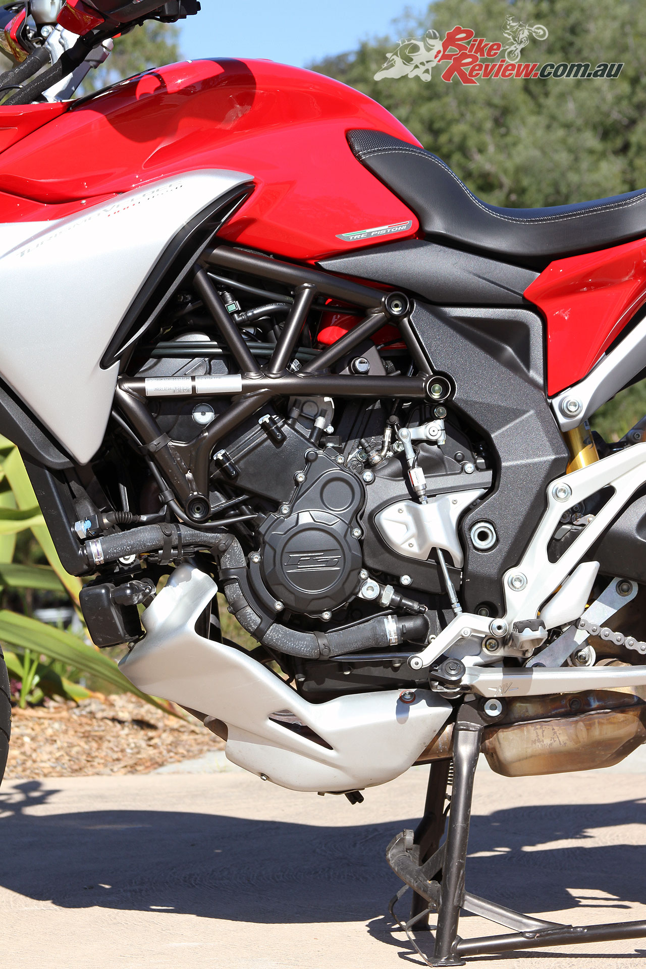 The torquey triple-cylinder offers a huge usable rpm range, with relatively tall gearing that is backed up by strong power and instant throttle response throughout