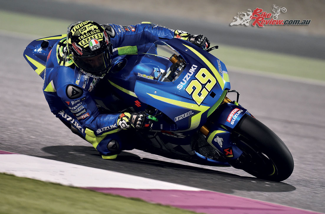 Andrea Iannone and the Suzuki MotoGP Team use Motul oil