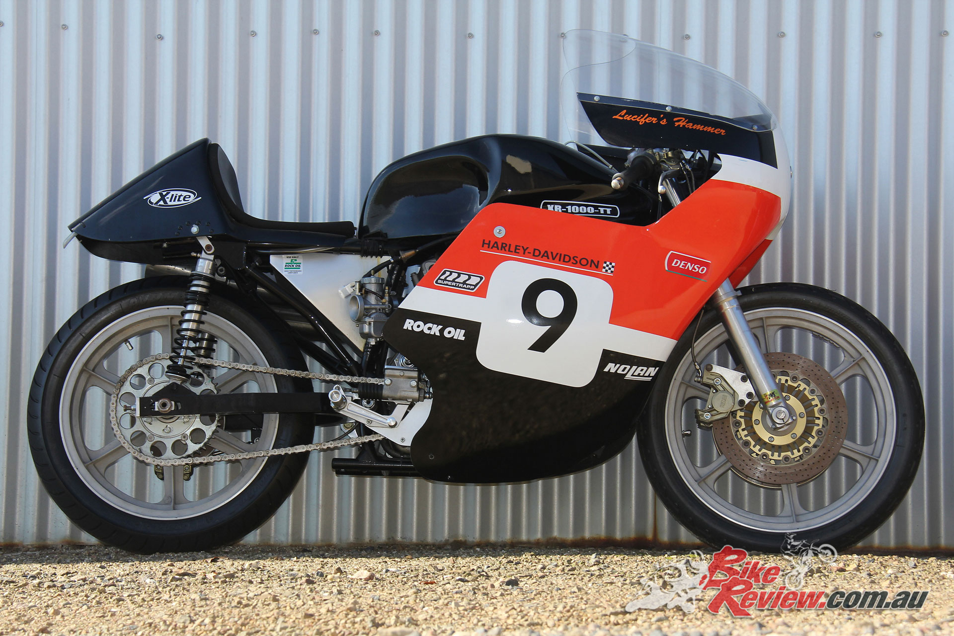 The XR 1000 in racing trim