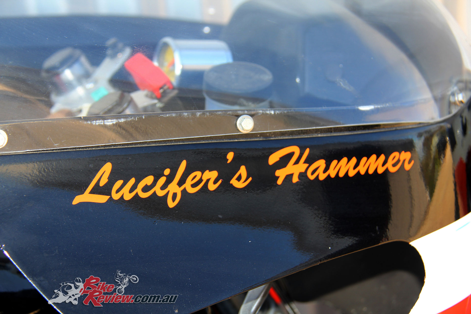 The XR 1000 race machine was known as 'Lucifer's Hammer'