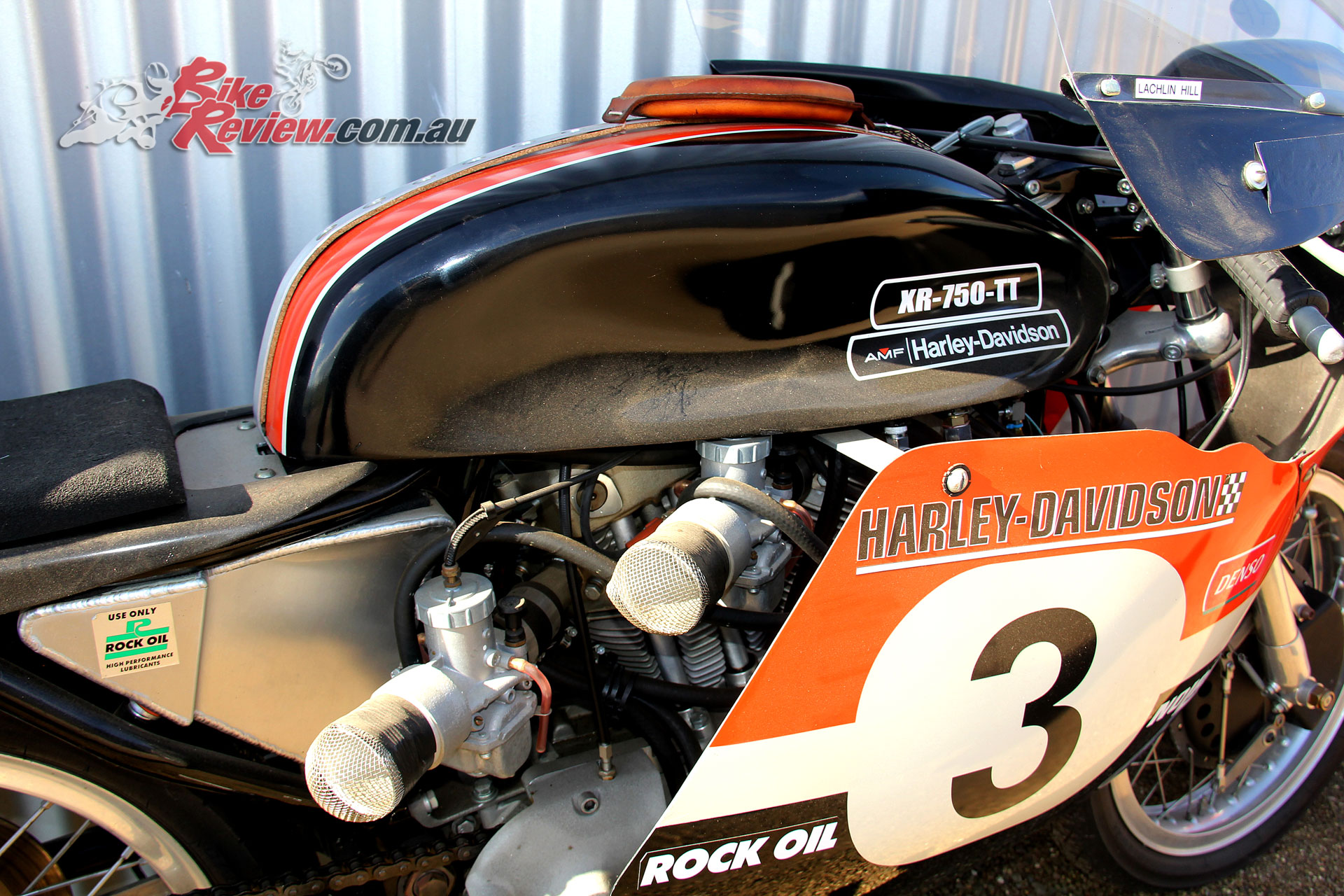 While many today think of Harley's as cruisers they have a strong heritage of racing
