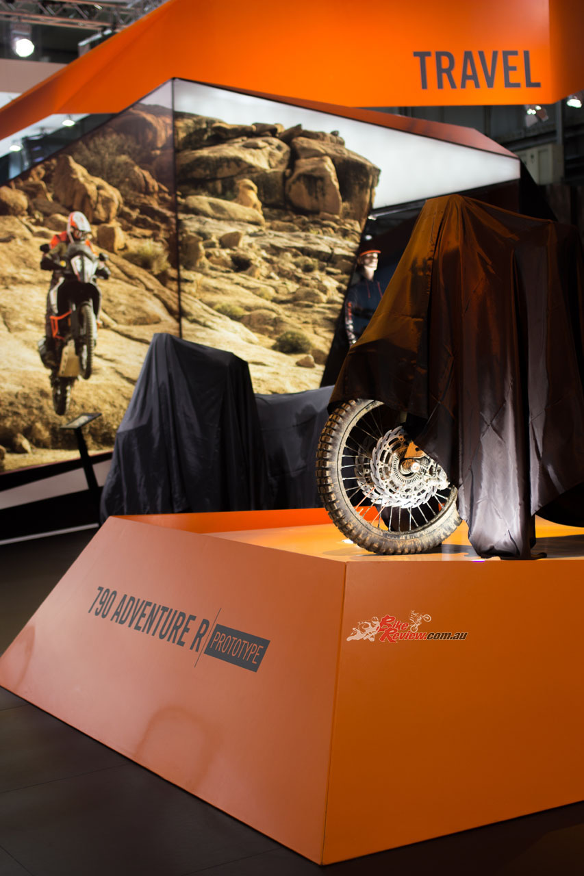 KTM revealed their 790 Adventure R concept