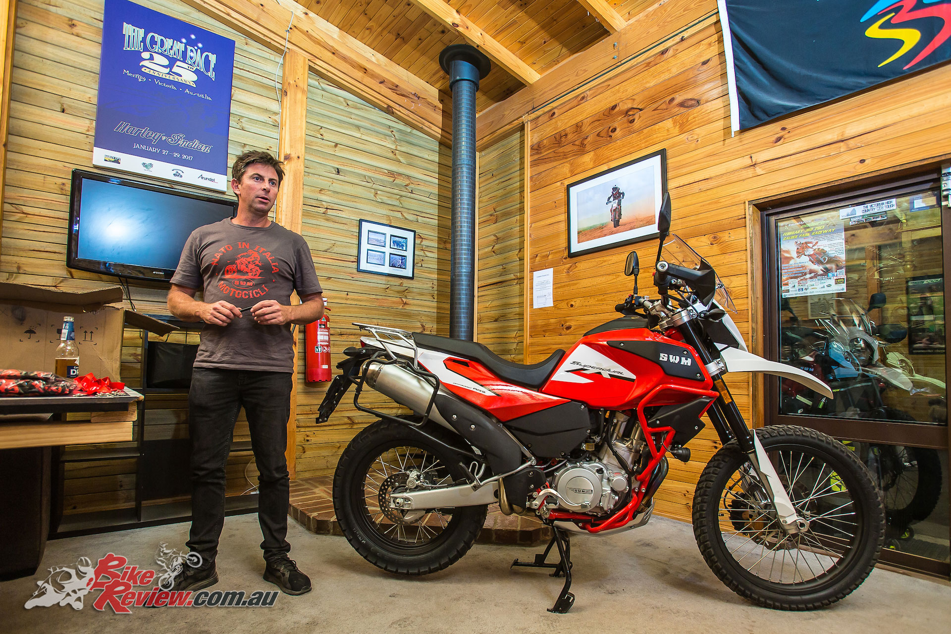 Mt. Buller Motorcycle Adventures had a full route planned out to properly test the Superdual X