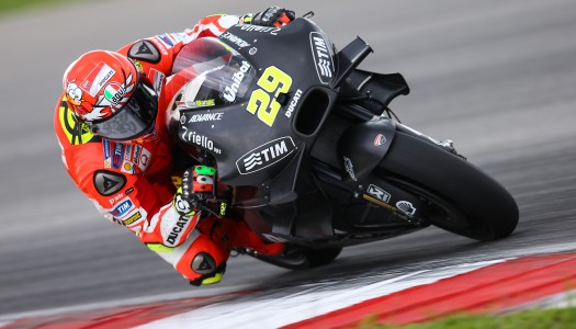 Official tests underway for Ducati Team at Sepang