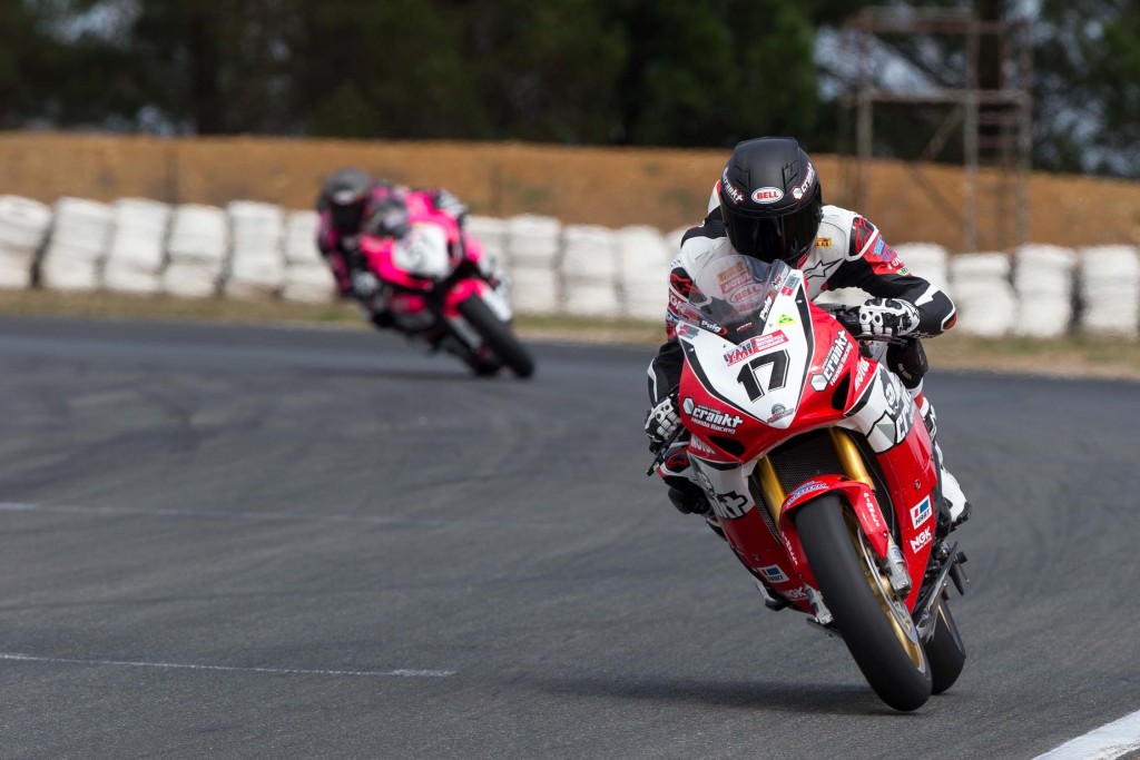 ASBK Rd2 Friday Update. Herfoss Out Front.
