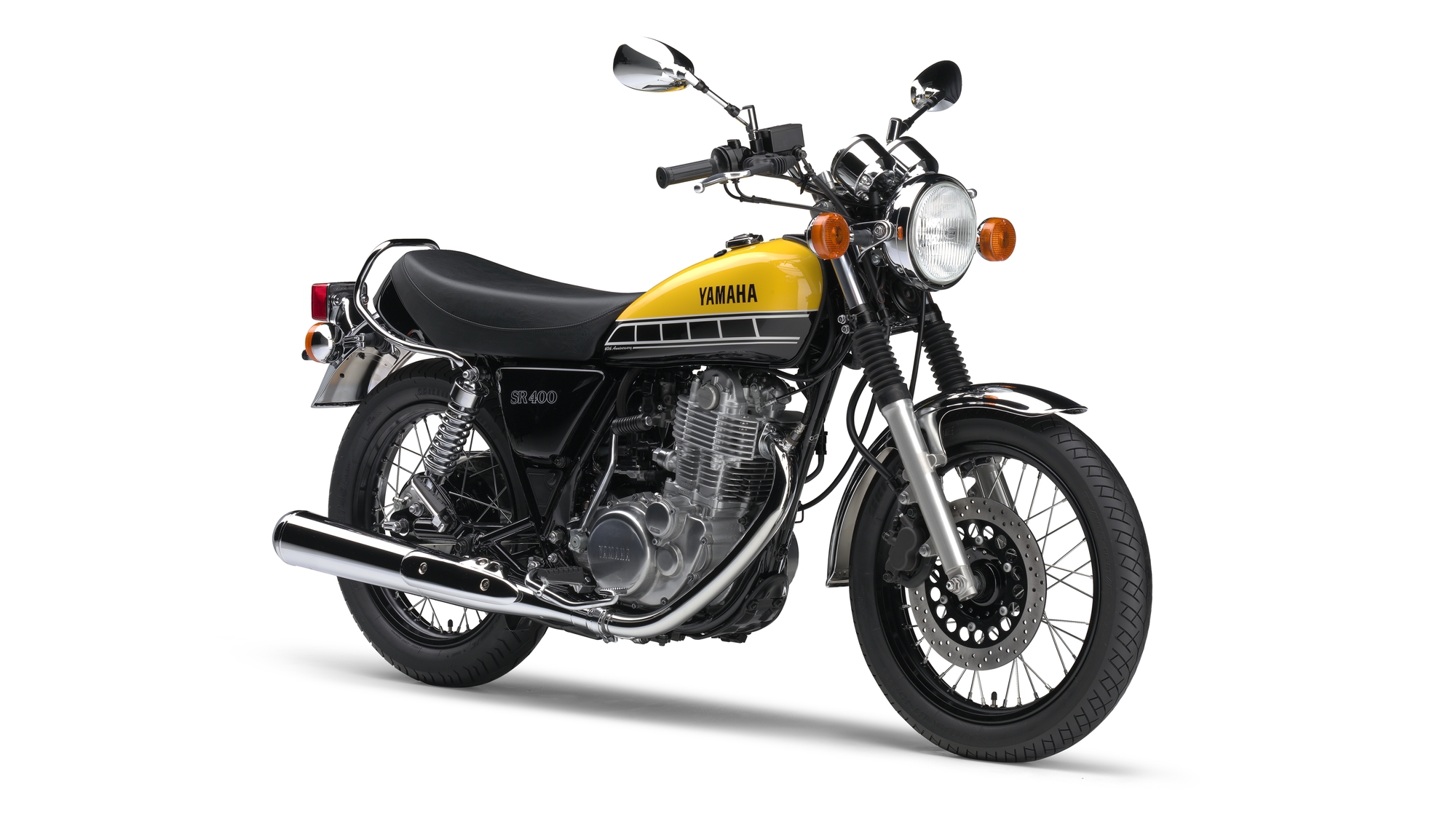 60th Anniversary Edition SR400 Released  Bike Review