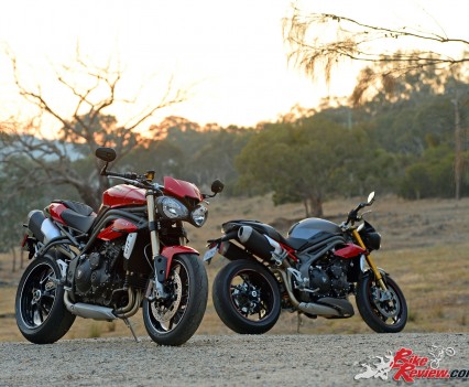 Tony is no stranger to the Speed Triple, owning one of the original bug-eyed Speed Triple's...