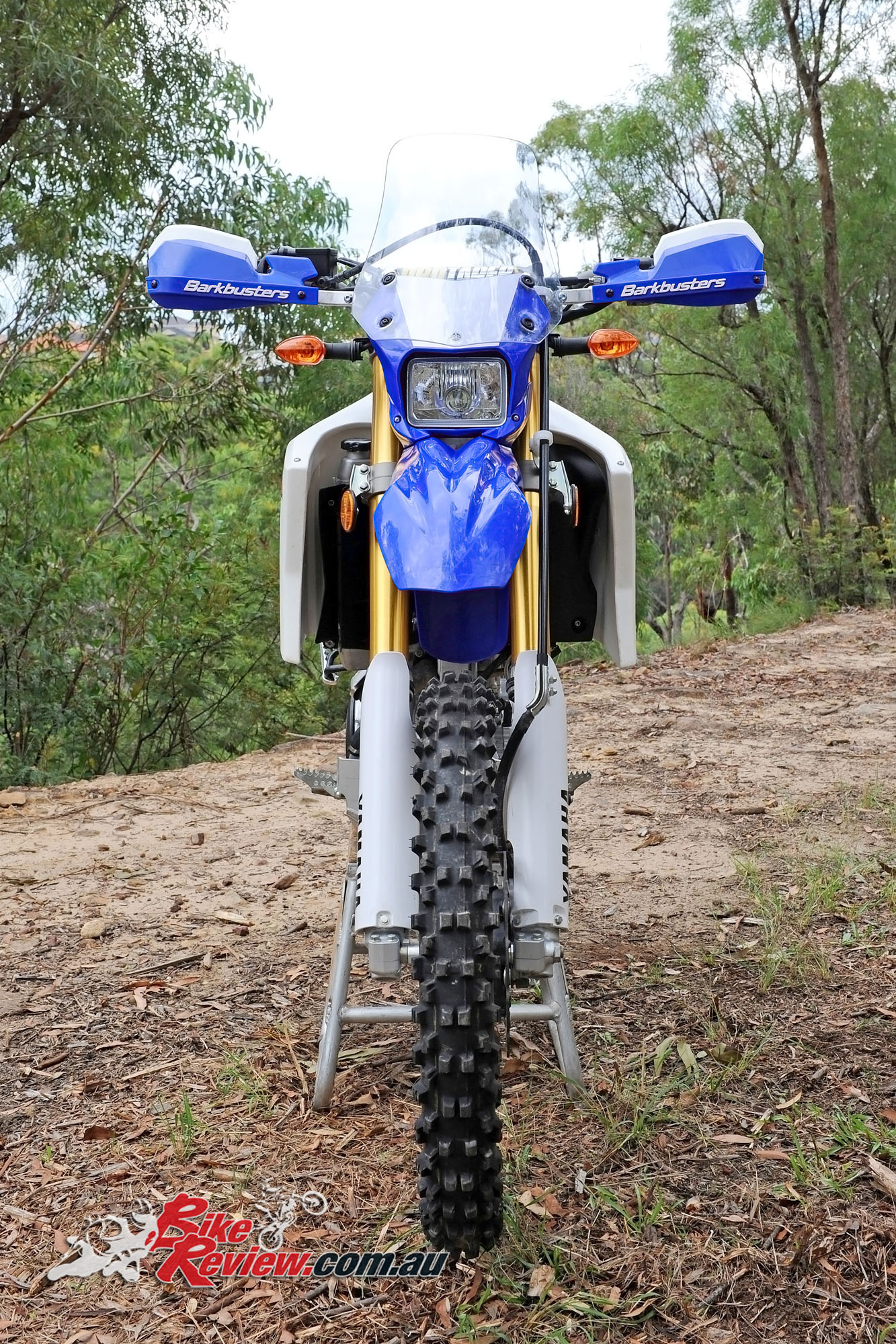 wr250r barkbusters