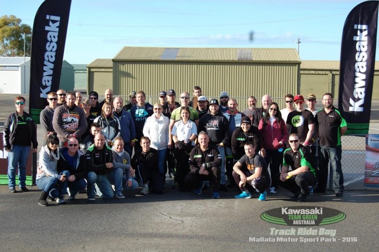 Kawasaki Team Green Australia Track Day