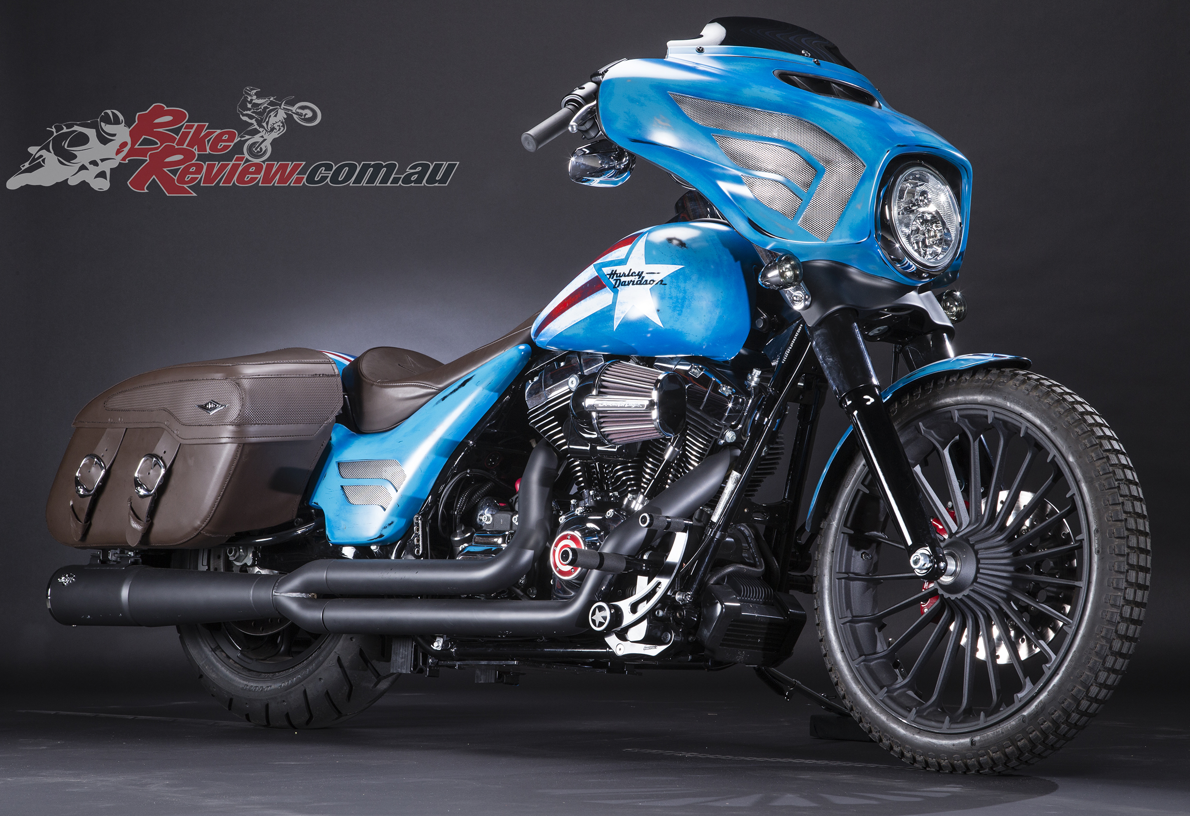 Harley Davidson Marvel Customs On Show Bike Review