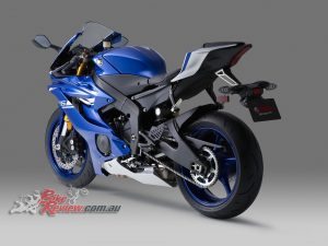 2017 Yamaha YZF-R6, Racing Blue