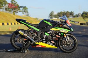 Mike Jones's 2015 ASBK Championship winning Kawasaki ZX-10R Privateer bike