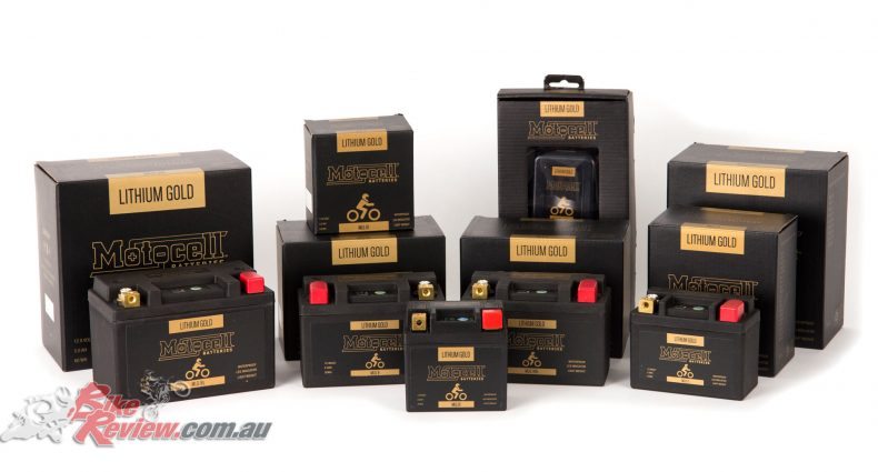 The Motocell Gold range