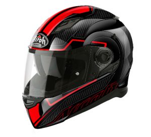 Airoh Movement S, Sport/Touring helmet, Faster Red Gloss
