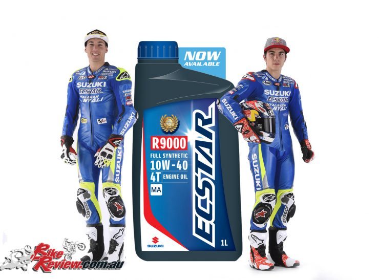 Suzuki launches ECSTAR motorcycle oil in Australia at 2016 Phillip Island MotoGP round