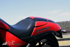 Victory Hammer S, 673mm seat height with pillion seat cowl