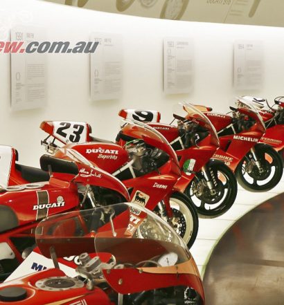 The freshly renovated Ducati Museum at the Ducati factory in Bologna is a must stop place for Ducatisti.