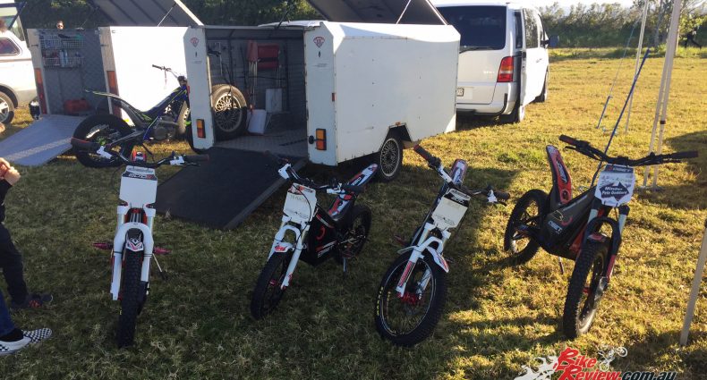 OSET electric trials bikes