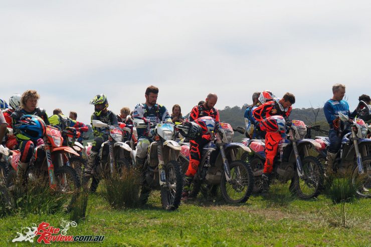 2016 Yamaha A4DE competitors catching a break between tests