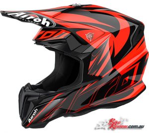 Airoh Twist helmet - Evil Orange Gloss