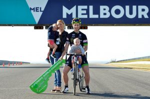 Jonathan Rea, wife Tatia and kids